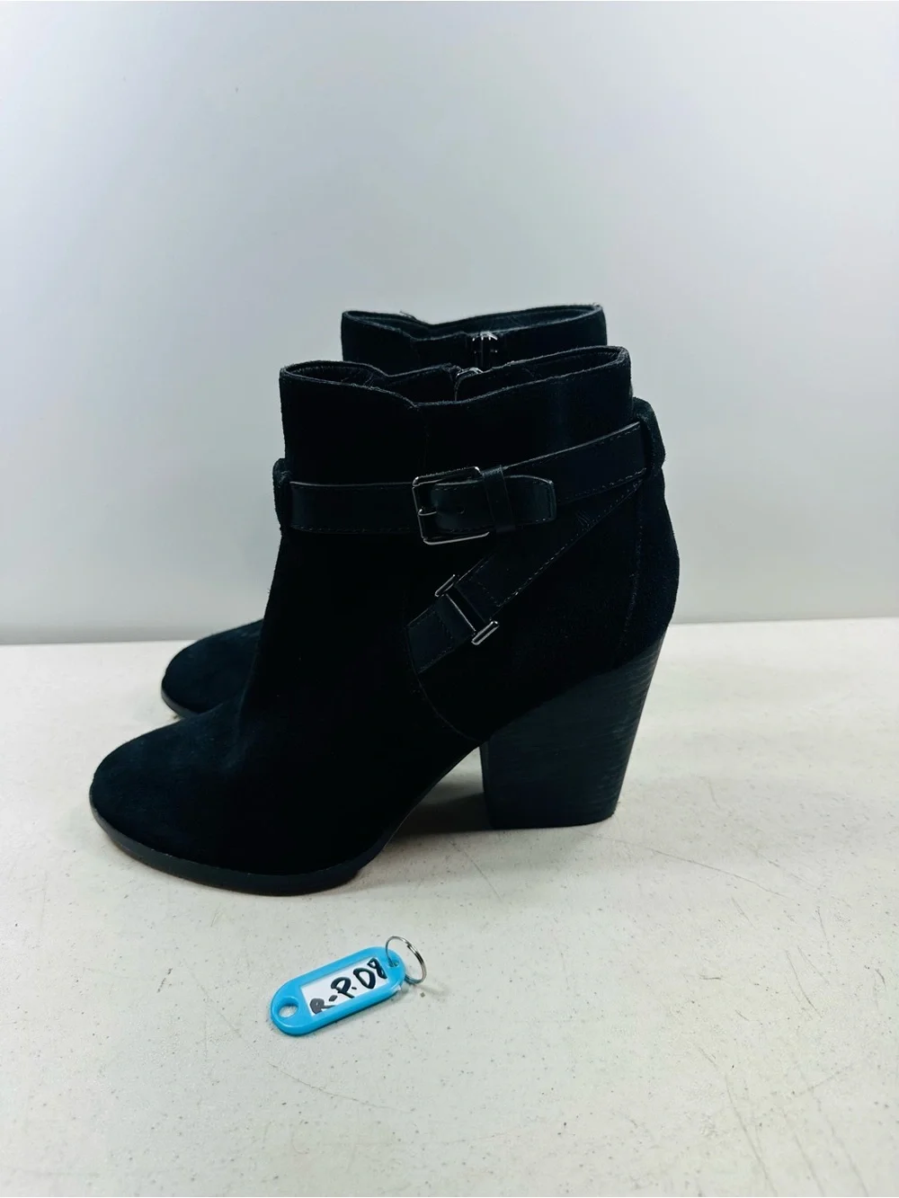 Cole Haan Minna Women's black suede ankle booties sz. 9.5 B